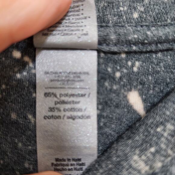 Gildan Blame it all on my roots American flag print bleach splat t-shirt size XL - Picture 5 of 8